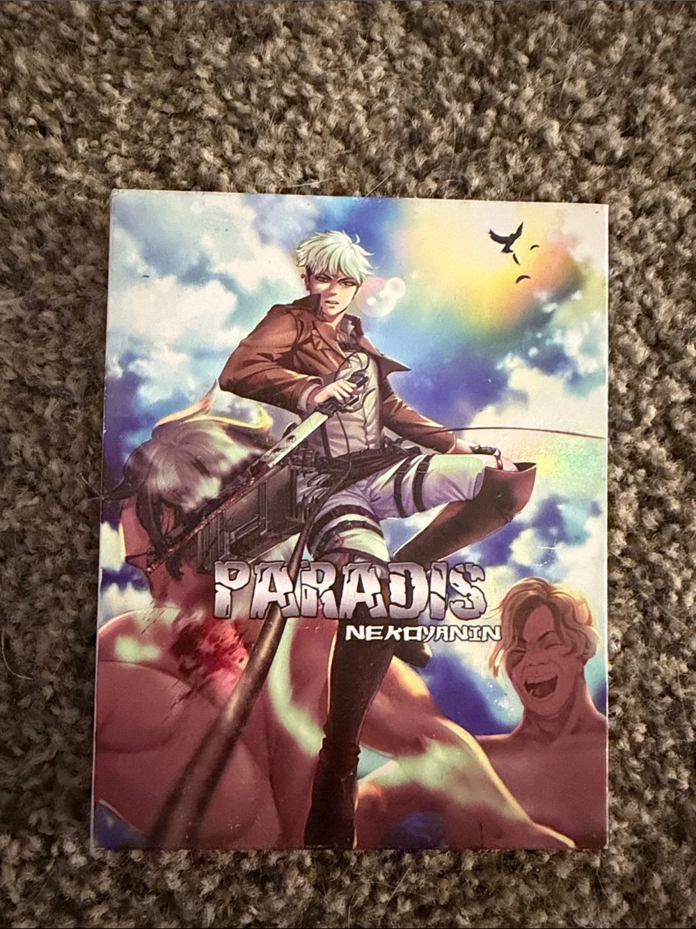 Attack on Titan Paradis Eyeshadow Pallete